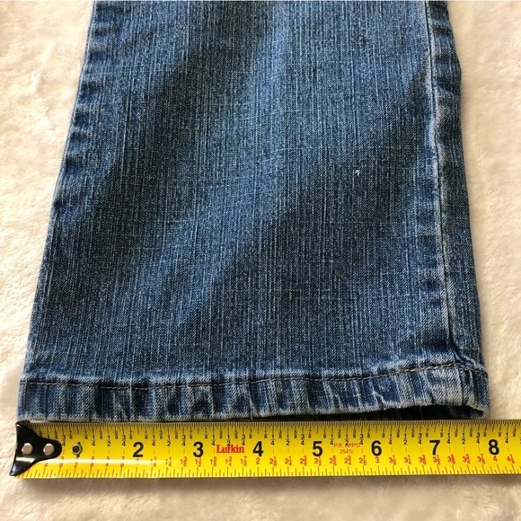 Ikeda 700 Series Denim High Rise Straight Leg Medium Wash Jeans Size 28 - Picture 12 of 12